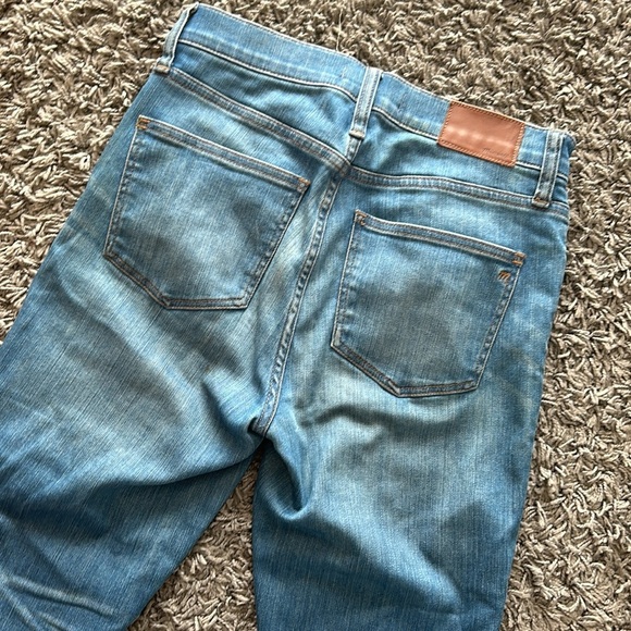 Madewell Cali Demi Boot Jeans Blue Size 25 - Picture 7 of 12